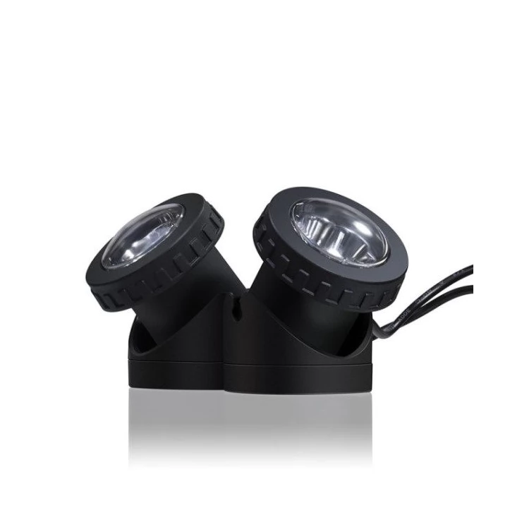 Submersible Underwater LED Solar Pool Light with Dual spotlight heads