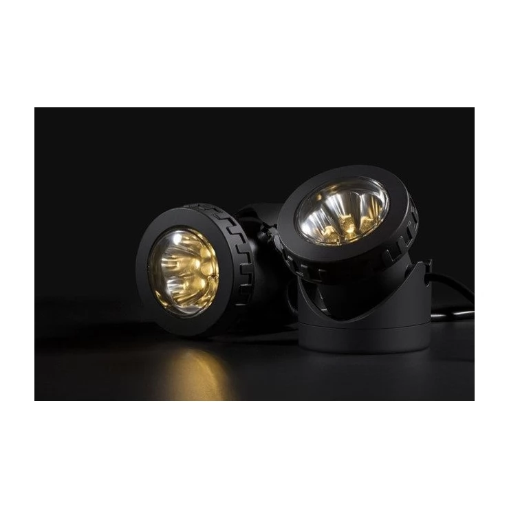 Submersible Underwater LED Solar Pool Light with Dual spotlight heads