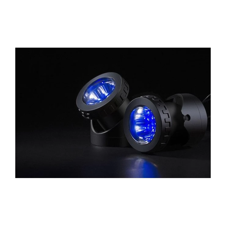 Submersible Underwater LED Solar Pool Light with Dual spotlight heads