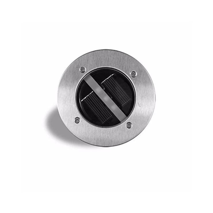 Set of Outdoor 3 LED Solar Path Lights for deck, garden lawn, landscape