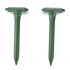 Set of 2 Sonic Solar snake repeller mice rats & moles garden expeller