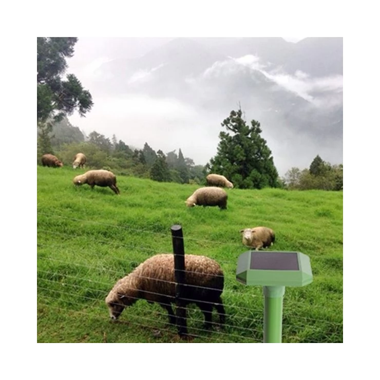 Set of 2 Sonic Solar snake repeller mice rats & moles garden expeller