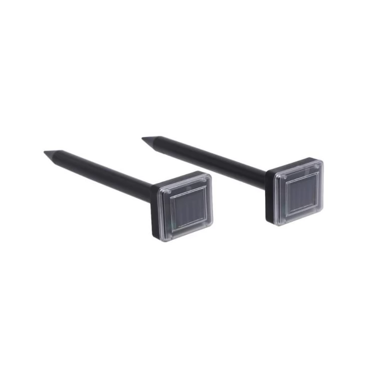 Set of 2 Solar sonic snake repeller pest control solution for home garden