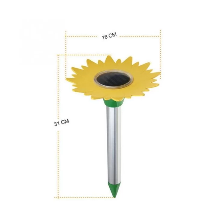 Sunflower Electronic Solar repeller for pests like mice rats snakes ants