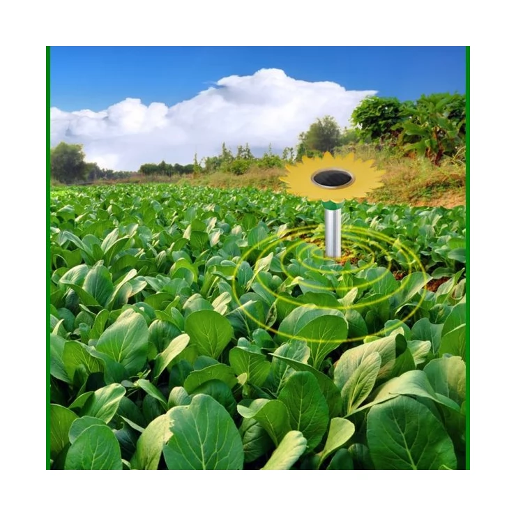 Sunflower Electronic Solar repeller for pests like mice rats snakes ants