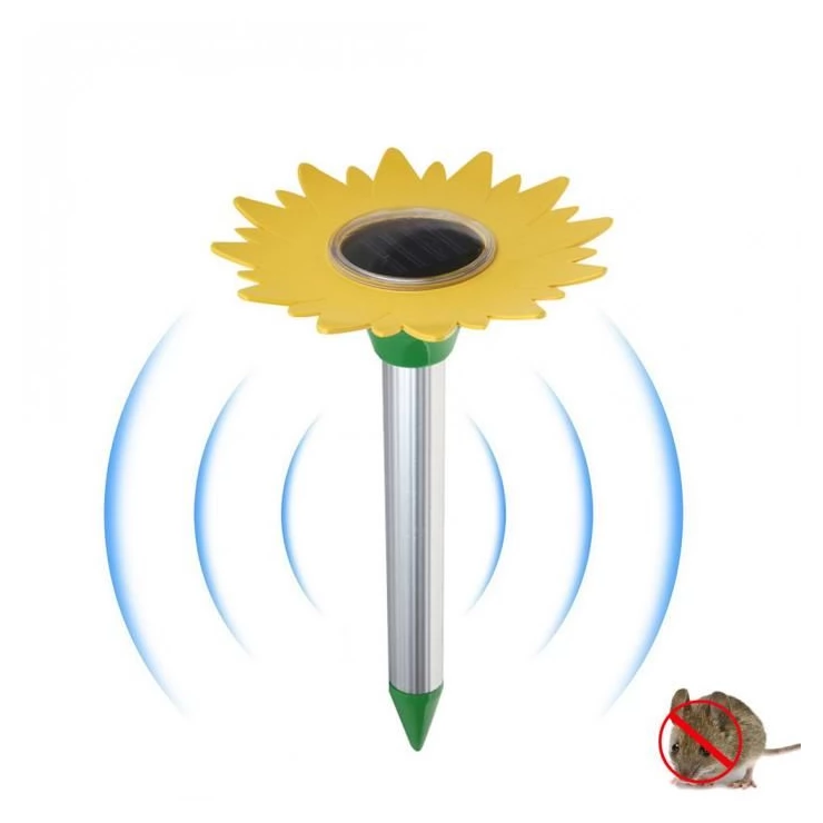 Sunflower Electronic Solar repeller for pests like mice rats snakes ants