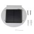Outdoor 16 LED Solar lamp with Radar Motion Sensor in Aluminium body