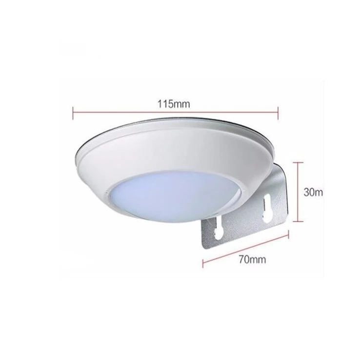 Outdoor 16 LED Solar lamp with Radar Motion Sensor in Aluminium body