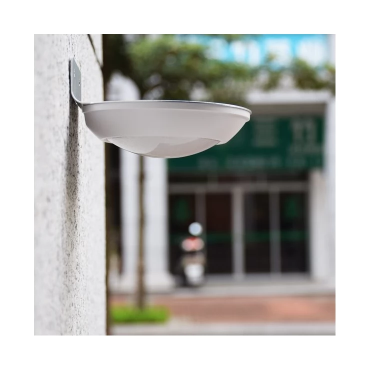 Outdoor 16 LED Solar lamp with Radar Motion Sensor in Aluminium body