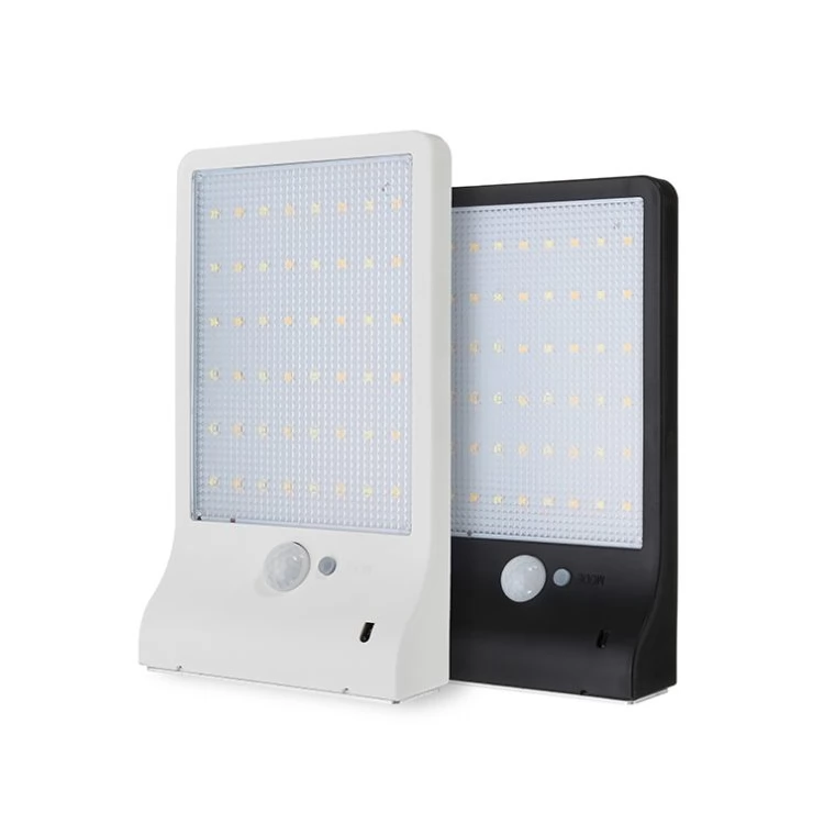 Outdoor 48 LED Security Solar street lamp with Sensor Remote Control