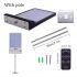 Outdoor 48 LED Security Solar street lamp with Sensor Remote Control