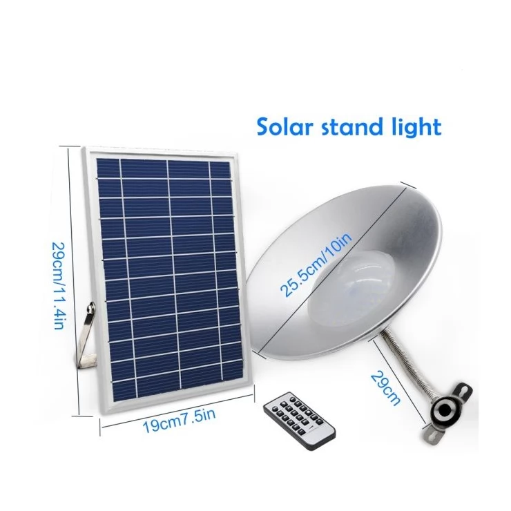 Solar powered shed light 36 LED Pendant Lamp with remote control