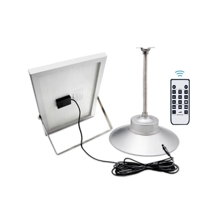 Solar powered shed light 36 LED Pendant Lamp with remote control