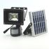 Security Outdoor Solar Motion Sensor Light 10W 20W COB LED