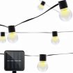 Outdoor 10 LED Clear Bulbs Solar String Lights Christmas Decoration