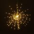 Firework 200 LED Solar Christmas Lights Decoration Starburst Hanging Garland