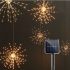Firework 200 LED Solar Christmas Lights Decoration Starburst Hanging Garland
