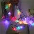 Snowflakes 20 LED Solar Christmas Lights Tree Decoration Fairy String