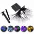 Snowflakes 20 LED Solar Christmas Lights Tree Decoration Fairy String
