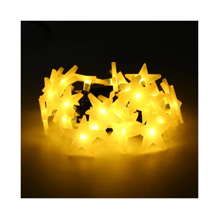 LED Stars Solar Christmas Lights Xmas Tree Decoration String