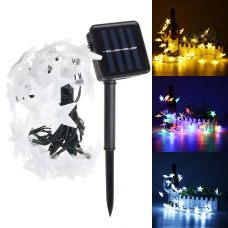 LED Stars Solar Christmas Lights Xmas Tree Decoration String