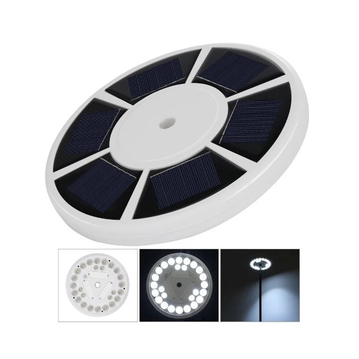 Outdoor 26 LED Solar Spotlight for Flag pole for home or camping