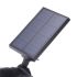 Outdoor Bright 7 LED Solar Spot Light with Universal Wall or Ground Stake Mount for Garden Lawn Tree Landscape Decoration