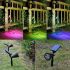Bright Colour Changing 7 LED Solar Spot Light for Outdoor Garden Tree Landscape Decoration