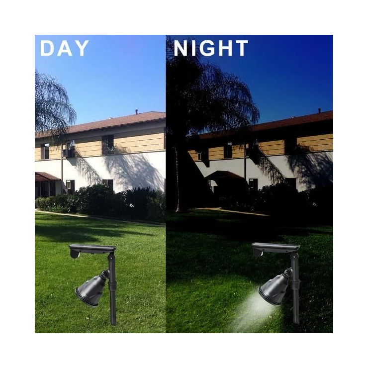 Bright 18 LED Solar Powered Spotlight for outdoor with Motion Sensor