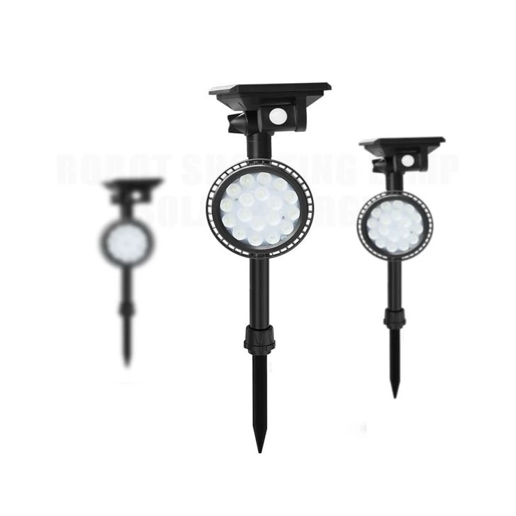 Bright 18 LED Solar Powered Spotlight for outdoor with Motion Sensor