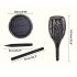 Solar Tiki Path Light 96 LED Flickering Torch for Landscape - Set of 2