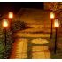 Solar Tiki Path Light 96 LED Flickering Torch for Landscape - Set of 2