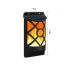 Realistic 66 LED Flickering Solar Flame Wall Light for outdoor set of 2