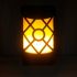 Realistic 66 LED Flickering Solar Flame Wall Light for outdoor set of 2