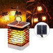 Outdoor 75 LED Solar Flame Lantern - Hanging Light Garden Decoration