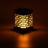 Outdoor 75 LED Solar Flame Lantern - Hanging Light Garden Decoration