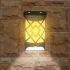 Universal 2-in-1 5W Wall Security Solar Flame Light with Motion Sensor