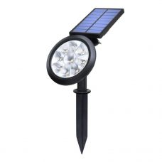 Outdoor Bright 9 LED Solar Garden Spotlight Landscape Tree Decoration
