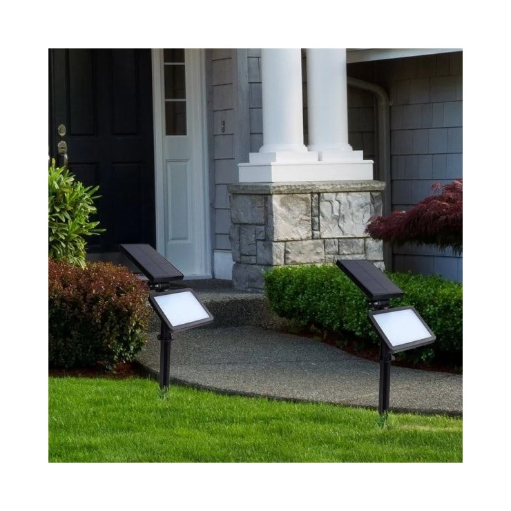 Bright 48 LED Solar Garden Flood Light for Landscape Decoration