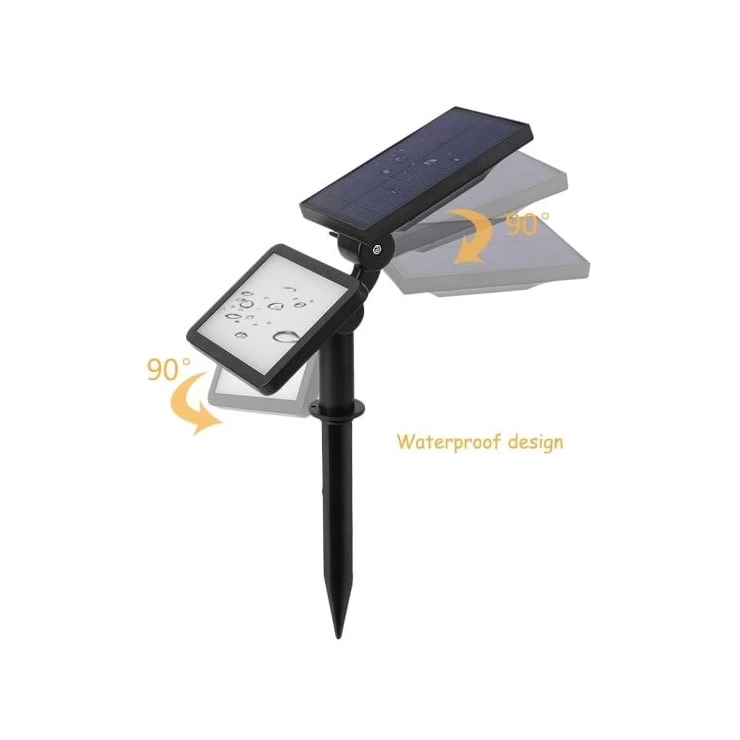 Bright 48 LED Solar Garden Flood Light for Landscape Decoration