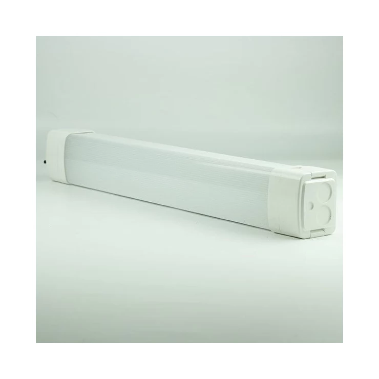 Tri-Proof 20W LED Solar Batten Tube Light IP65 10Ah Lithium Battery