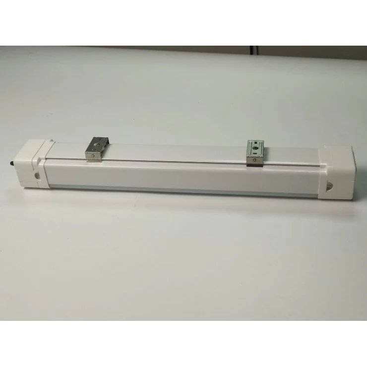 Tri-Proof 20W LED Solar Batten Tube Light IP65 10Ah Lithium Battery