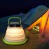 Waterproof Portable Foldable Solar Camping Lantern Light with USB
