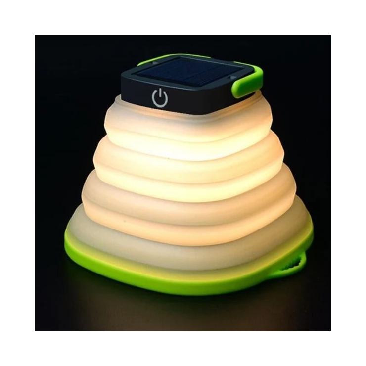 Waterproof Portable Foldable Solar Camping Lantern Light with USB