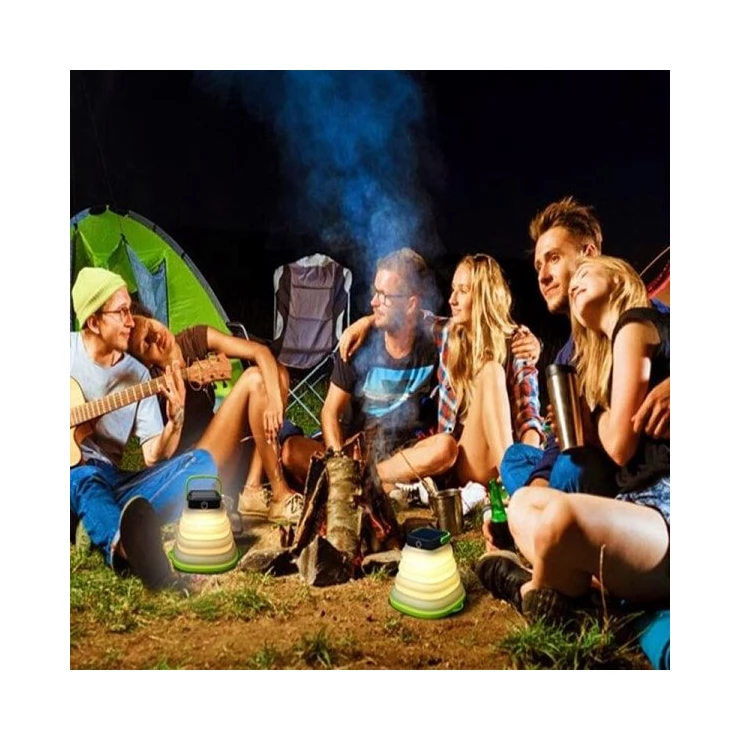 Waterproof Portable Foldable Solar Camping Lantern Light with USB