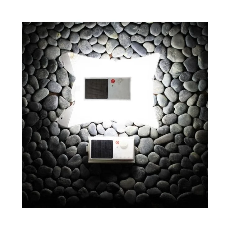 Waterproof Inflatable Solar Lantern Air Bag Light for Camping Hiking