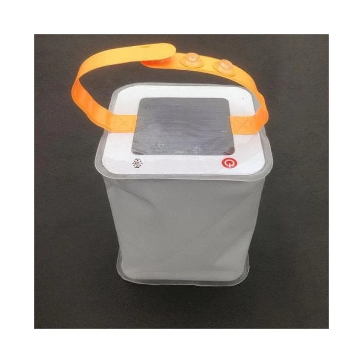 Foldable 1W Inflatable Solar Camping Tent Light Air Bag Lantern