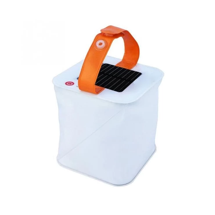 Foldable 1W Inflatable Solar Camping Tent Light Air Bag Lantern