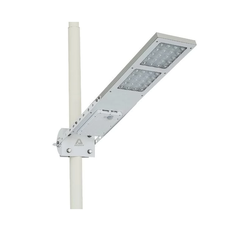 Outdoor Bright 12W 24W LED Solar Pole Wall Street Light Sensor Lamp