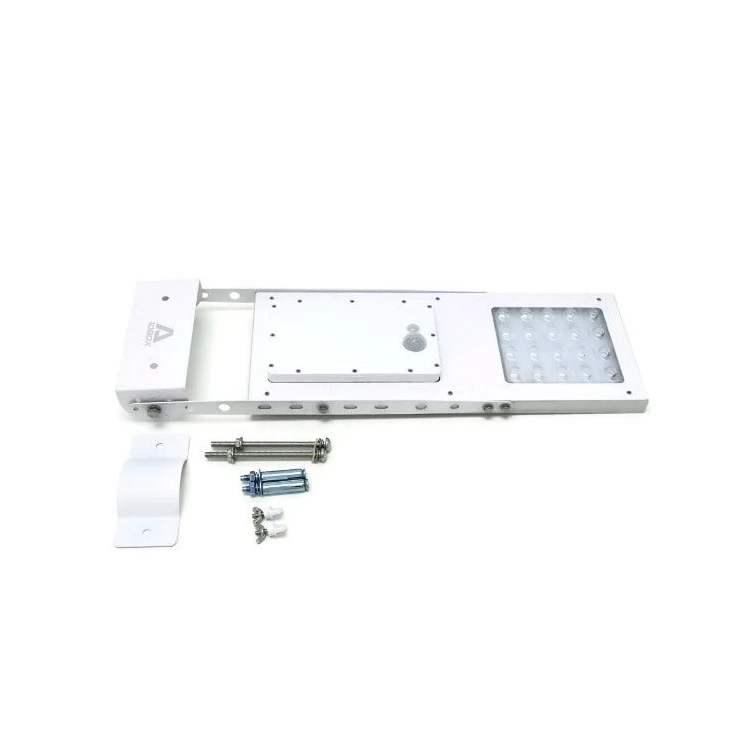 Outdoor Bright 12W 24W LED Solar Pole Wall Street Light Sensor Lamp